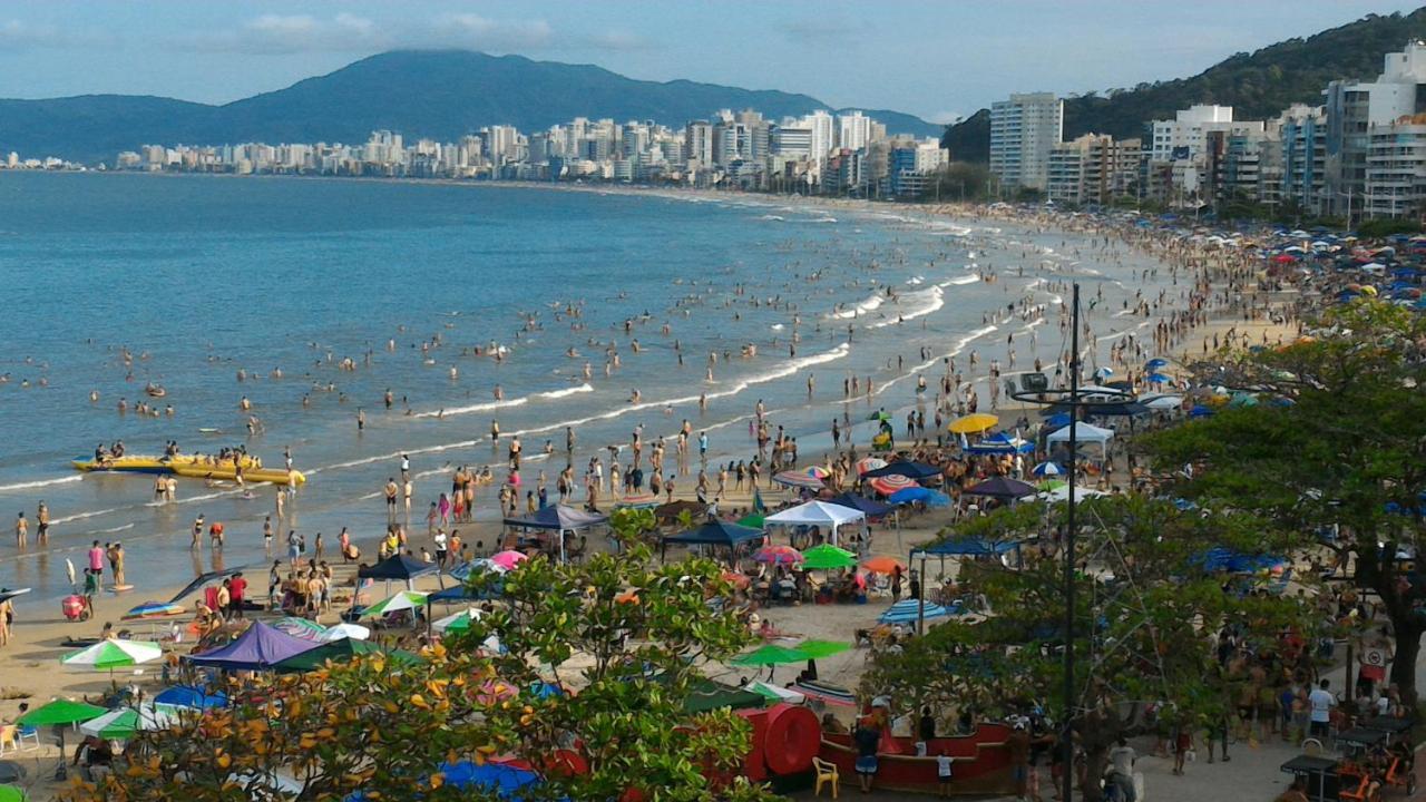 Apartamento De Cobertura Frente Para O Mar Itapema Exterior foto