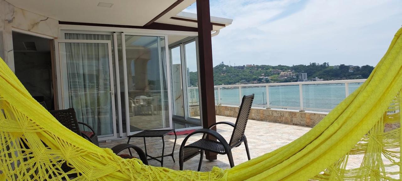 Apartamento De Cobertura Frente Para O Mar Itapema Exterior foto